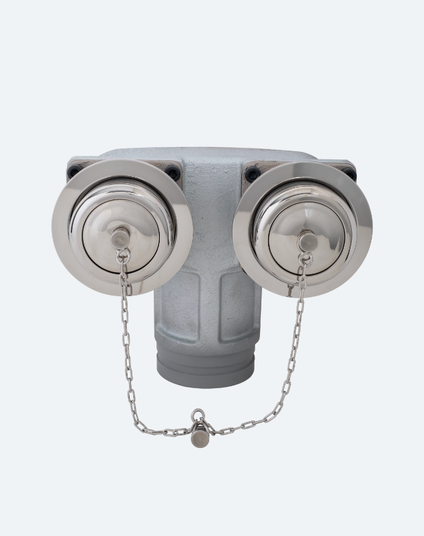 Recessed Double‑Inlet (90° Type)