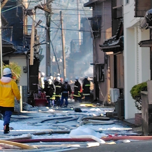 火災現場での活用例